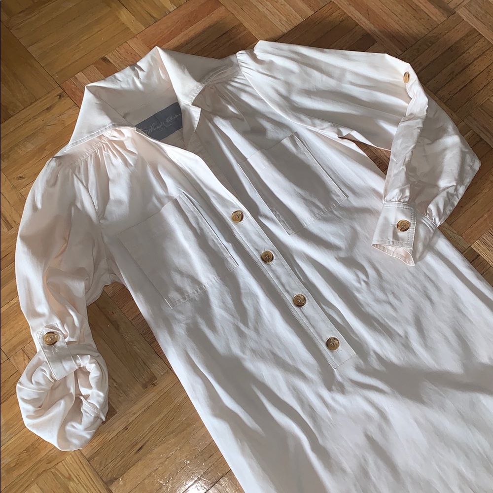 Hunter Dixon New York - Kaki Shirt Dress Women’s Size XS GUC